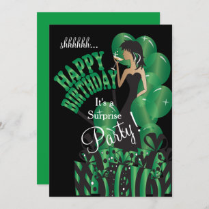 Happy Birthday Diva Girl   DIY-naam   Groen Kaart