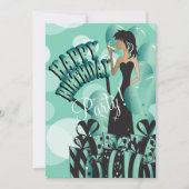 Happy Birthday Diva Girl | DIY-naam | Jade Kaart (Voorkant)