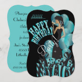 Happy Birthday Diva Girl | DIY-naam | Kaart (Voorkant / Achterkant)