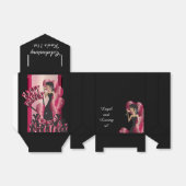 Happy Birthday Diva Girl | DIY-naam | Ruby Red Bedankdoosjes (Uitgevouwen)