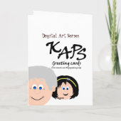 Happy Birthday (dochter) Kaart (Achterkant)