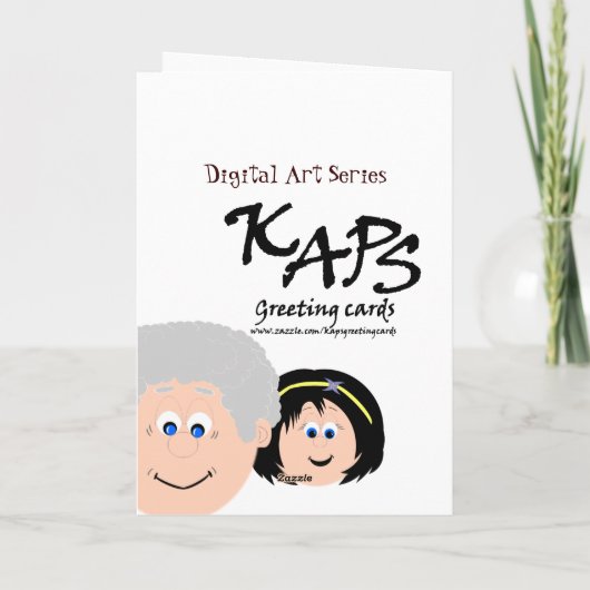 Happy Birthday (dochter) Kaart (Achterkant)