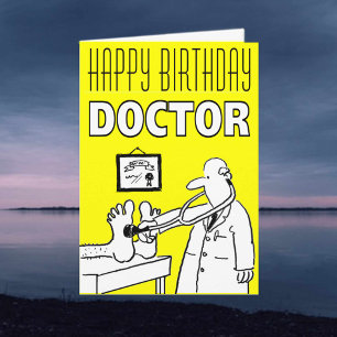 Happy Birthday Doctor Card voor persoonlijk gebrui Kaart