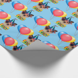 Happy Birthday Dog in het Pet Cadeaupapier