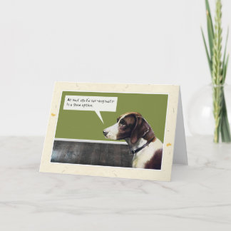 Happy Birthday Dog (optie voor hondenjaren) Kaart