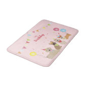 Happy Birthday Dog Party Badmat (Gekanteld)