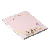 Happy Birthday Dog Party Notitieblok (Schuin)