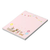 Happy Birthday Dog Party Notitieblok (Linkerzijde)