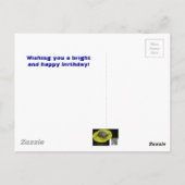 Happy Birthday - Dogwood Blossom Briefkaart (Achterkant)