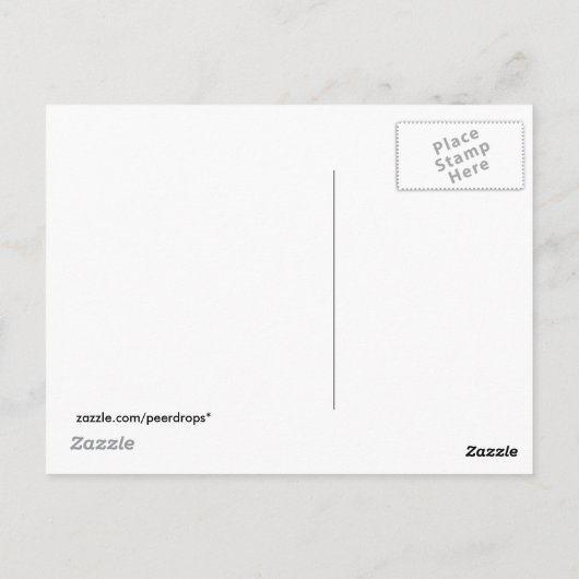 Happy Birthday Dolphin Briefkaart (Achterkant)