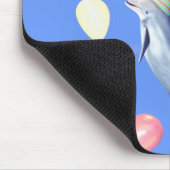 Happy Birthday Dolphin en Balloons Muismat (Hoek)