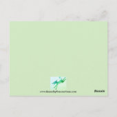 Happy Birthday Donkey Briefkaart (Achterkant)