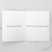 Happy Birthday doodle hondenkaart Kaart (Binnen)