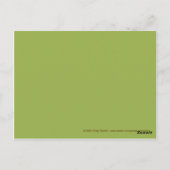 Happy Birthday Dotty Lines Briefkaart (olijf/bruin (Achterkant)