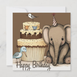 Happy Birthday-douanekaart