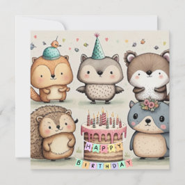 Happy Birthday-douanekaart