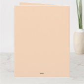 Happy Birthday-douanekaart Kaart (Achterkant)