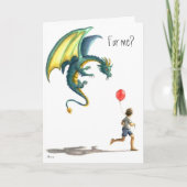 Happy Birthday Dragon Kaart (Voorkant)