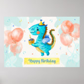 Happy Birthday Dragon Poster (Voorkant)