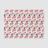 Happy Birthday-driflamp Tissuepapier (Voorkant)