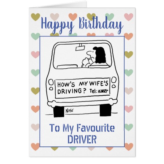 Happy Birthday-driver (Voorkant)