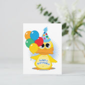 Happy Birthday Duck Briefkaart (Staand voorkant)