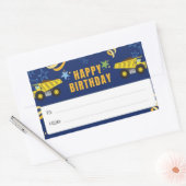 Happy Birthday Dump Truck Sticker (Envelop)