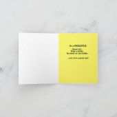 Happy Birthday, dus wees als een ananas Kaart (Binnen)