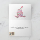 Happy Birthday: een dagje naar het strand Kaart (Binnen)