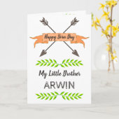 Happy Birthday Eenvoudige en vreugdevolle Kaart (Gele Bloem)