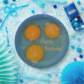 Happy Birthday Egg Lover Papieren Bordje (Feest)