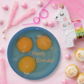 Happy Birthday Egg Lover Papieren Bordje (Feest)