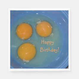 Happy Birthday Egg Lover Servet