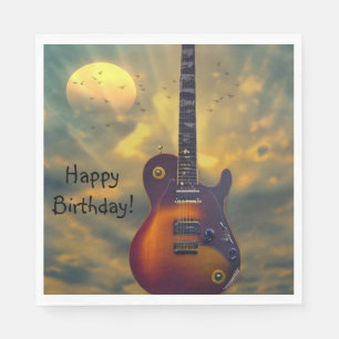 Happy Birthday Electric Guitar Servet