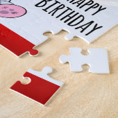 Happy Birthday Elephant Legpuzzel (Zijkant)