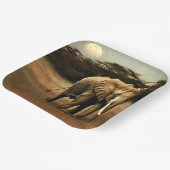 Happy Birthday Elephant Papieren Bordje (Gebogen)