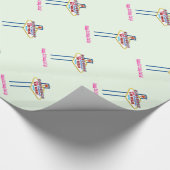 Happy Birthday Emily Las Vegas Wrapping Paper Cadeaupapier (Hoek)