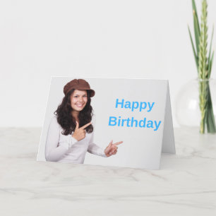 Happy Birthday en berichtenkaart Feestdagen Kaart