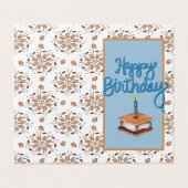 Happy Birthday en Many S’more Wenskaart Kaart (Buitenkant ongevouwen)
