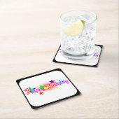 Happy Birthday en Stars - Kartonnen Onderzetters (Insitu)