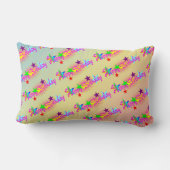 Happy Birthday en Stars - Kussen (Achterkant)