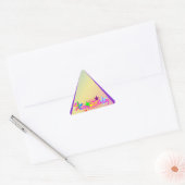 Happy Birthday en Stars - Sticker (Envelop)