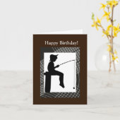 Happy Birthday en verlopen kindertijd Wenskaart Kaart (Gele Bloem)