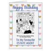 Happy Birthday Estate Agent (Voorkant)