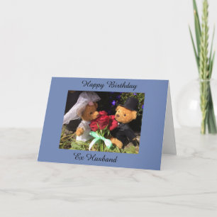 Happy Birthday ex man kaart