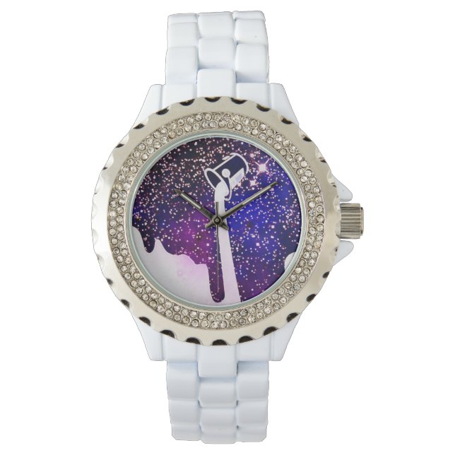 Happy Birthday EyeWatch Horloge (Voorkant)