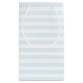 Happy Birthday Fancy Rozen Blueberry Gift Bag Klein Cadeauzakje (Achterkant)