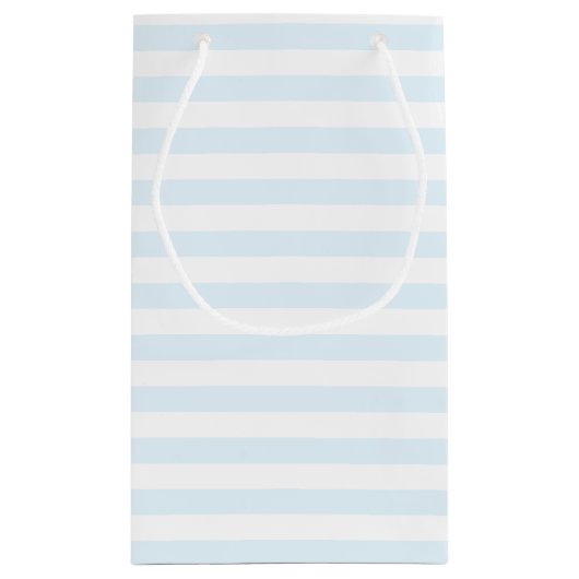 Happy Birthday Fancy Rozen Blueberry Gift Bag Klein Cadeauzakje (Achterkant)