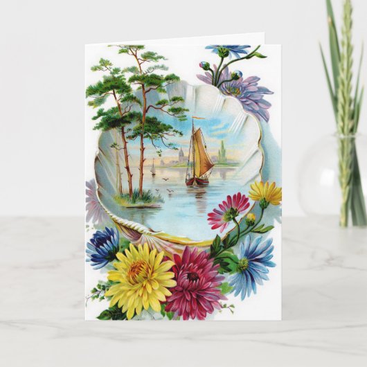 Happy Birthday Fantasy card Kaart (Voorkant)