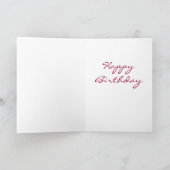 Happy Birthday Fantasy card Kaart (Binnen)
